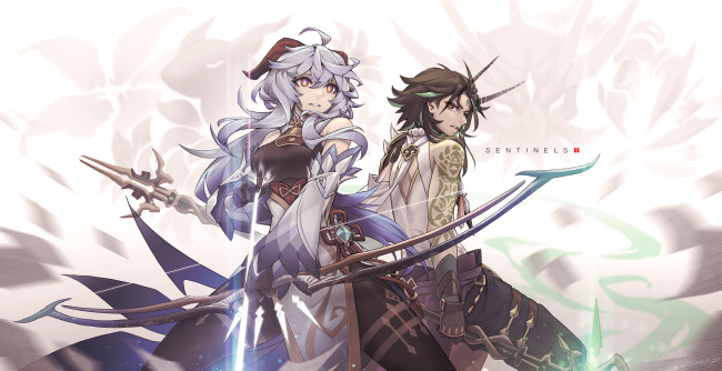 Обои картинки фото аниме, genshin impact, genshin, impact