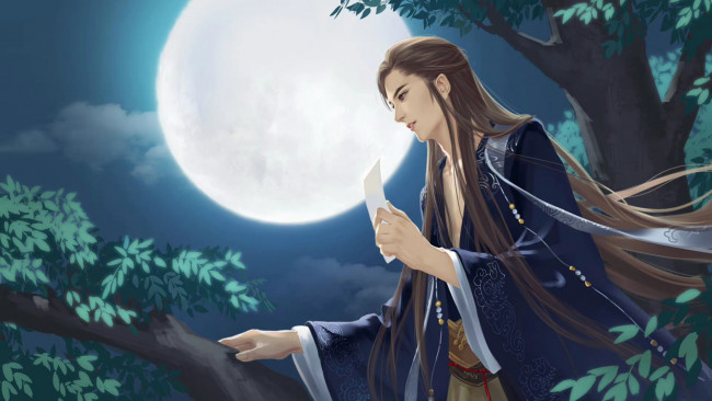 Обои картинки фото аниме, unknown,  другое , парень