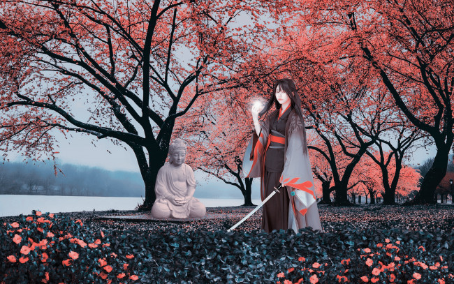 Обои картинки фото аниме, mo dao zu shi, магистр, дьявольского, культа, вей, ин, усянь