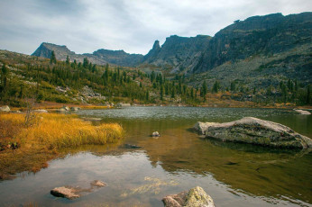 Картинка природа реки озера природный парк eргаки oзеро светлое жемчужина саян
