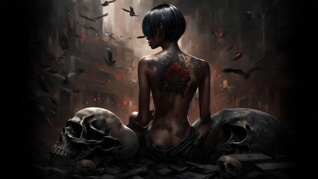 Обои картинки фото фэнтези, девушки, нейросети, графика, нейроарт, ai, art, нейронные, сети, рисунки, нейро, искусство, нейрографика, graphics, neuroart, neural, networks, drawings, neuro, neurography