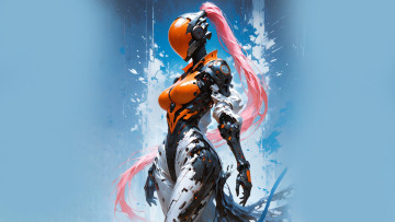 обоя фэнтези, роботы,  киборги,  механизмы, нейросети, графика, нейроарт, ai, art, нейронные, сети, рисунки, нейро, искусство, нейрографика, graphics, neuroart, neural, networks, drawings, neuro, neurography