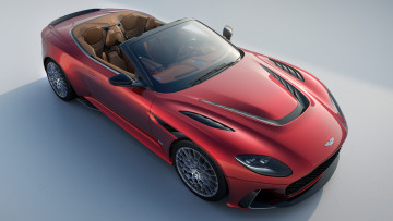 обоя спорткар, автомобили, aston martin, красный, открытый, верх, красивый, спортивный