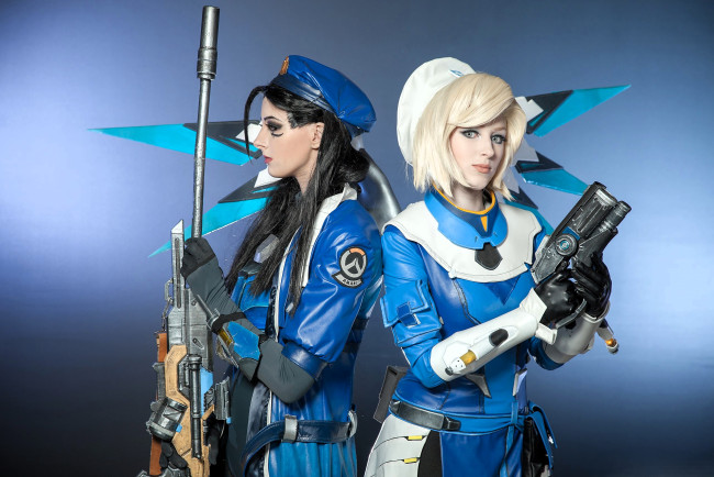 Обои картинки фото девушки, мария давыдова , lady melamory, образы, косплей, костюмы, наряды, оружие, крылья