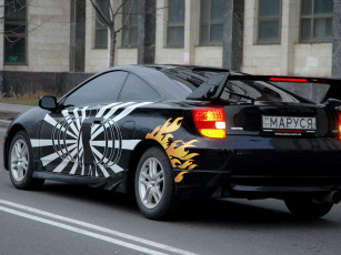 Картинка toyota celica автомобили