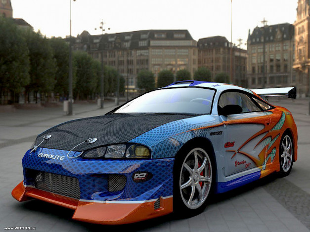 Обои картинки фото tuning, car, автомобили, mitsubishi