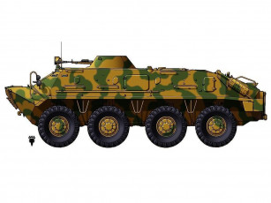 Картинка бронетранспортер бтр 60пб техника военная