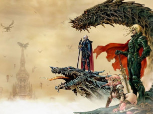 Картинка фэнтези драконы