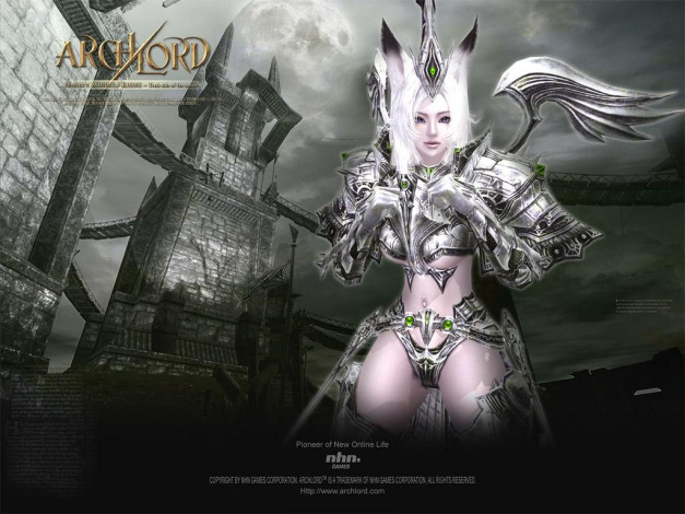 Обои картинки фото archlord, moonelf, swashbuckler, видео, игры