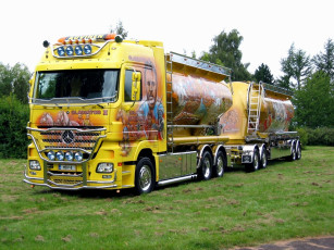 Картинка автомобили mercedes trucks