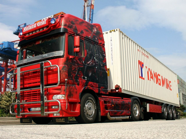 Обои картинки фото автомобили, daf