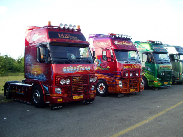 Обои картинки фото автомобили, volvo, trucks