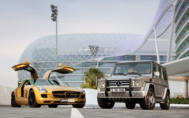 Обои картинки фото автомобили, mercedes, benz