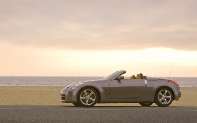 Обои картинки фото nissan, 350z, автомобили, datsun