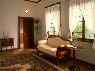 обоя интерьер, гостиная