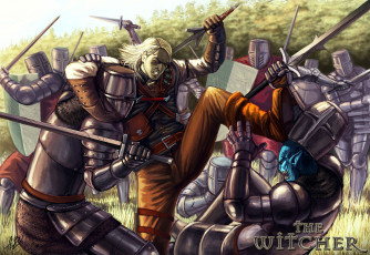 Картинка the witcher видео игры