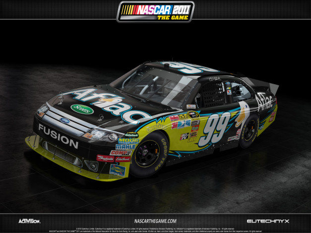 Обои картинки фото nascar, the, game, 2011, видео, игры