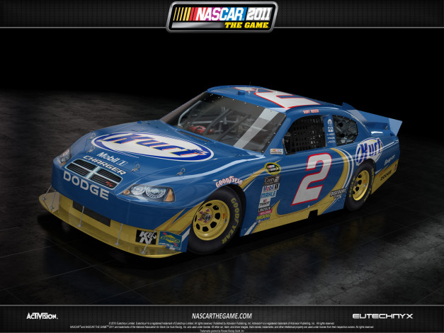 Обои картинки фото nascar, the, game, 2011, видео, игры