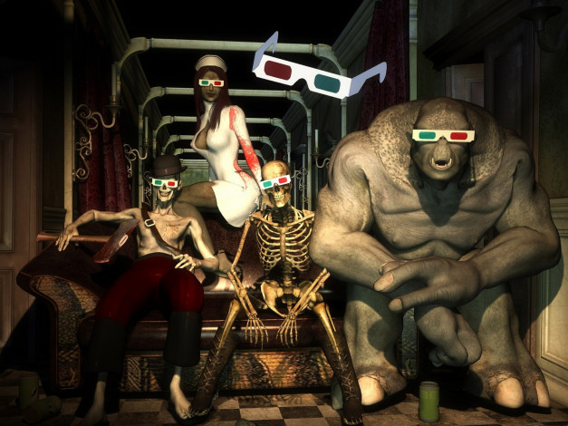 Обои картинки фото the, rockin`, dead, видео, игры