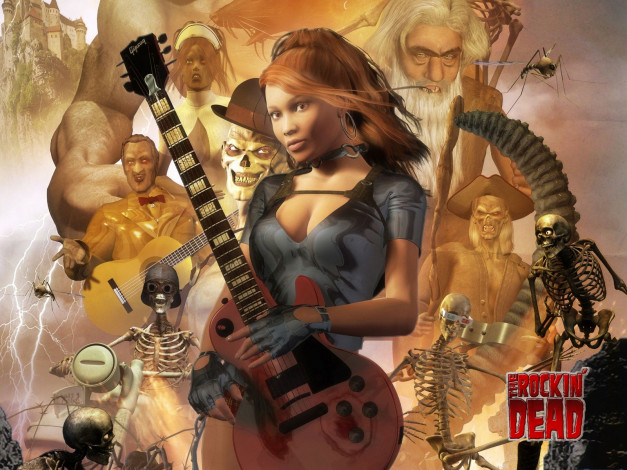 Обои картинки фото the, rockin`, dead, видео, игры