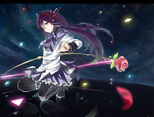 Картинка аниме mahou shoujo madoka magika akemi homura magica