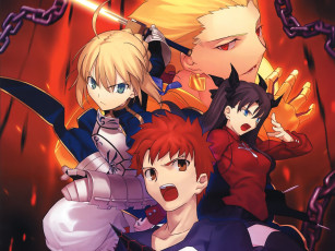 Картинка аниме fate stay night