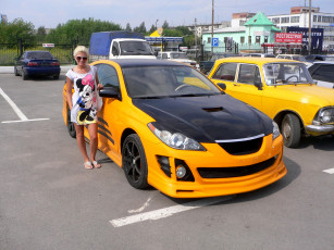 Картинка автомобили авто девушками