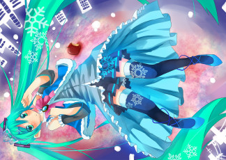 Картинка hatsune miku аниме vocaloid