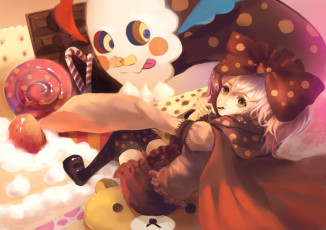 Картинка аниме mahou shoujo madoka magika charlotte magica