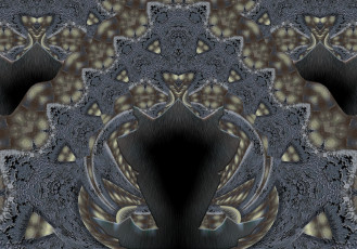 Картинка 3д графика fractal фракталы фон узор