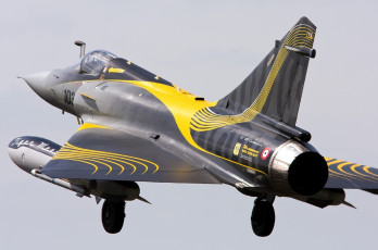 Картинка mirage 2000c авиация боевые самолёты полет баки истребитель
