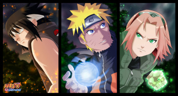 Картинка аниме naruto uchiha sasuke haruno sakura uzumaki