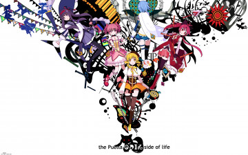 Картинка аниме mahou shoujo madoka magika tomoe mami akemi homura kaname sakura kyouko miki sayaka magica