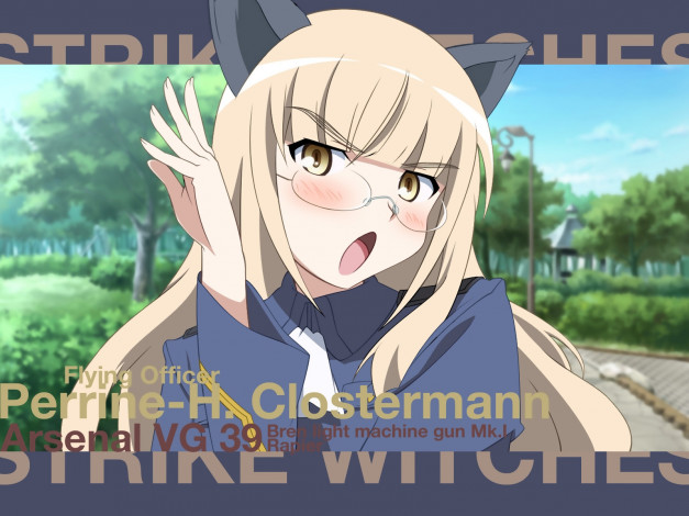 Обои картинки фото аниме, strike, witches