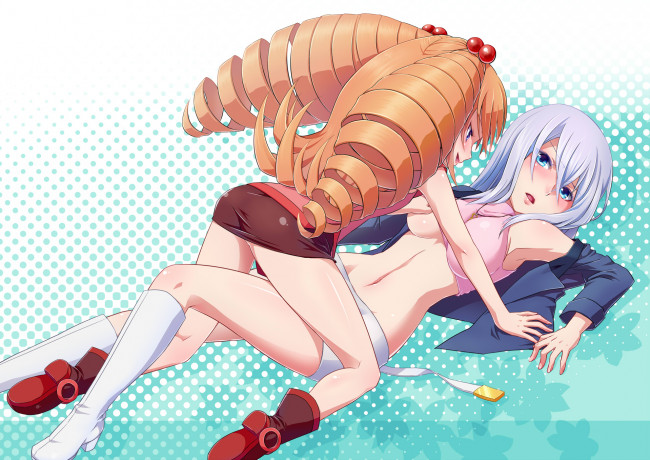 Обои картинки фото аниме, cardfight, vanguard, tokura, misaki, rekka