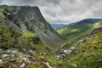 Картинка природа горы дорога пейзаж