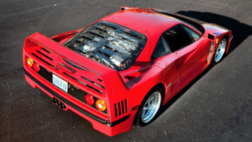 Картинка ferrari f40 автомобили s p a гоночные спортивные италия