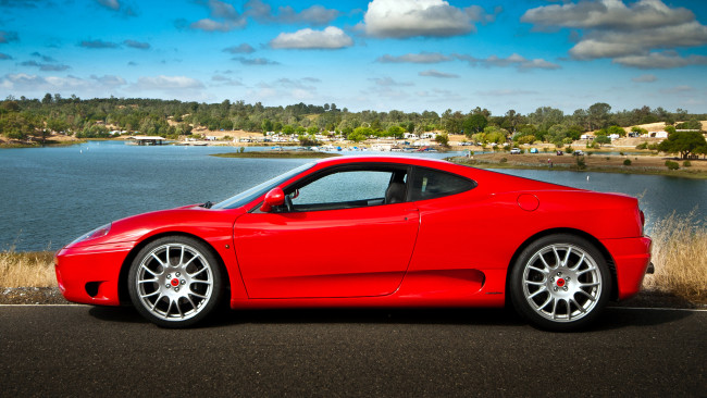 Обои картинки фото ferrari, 360, modena, автомобили, италия, s, p, a, гоночные, спортивные