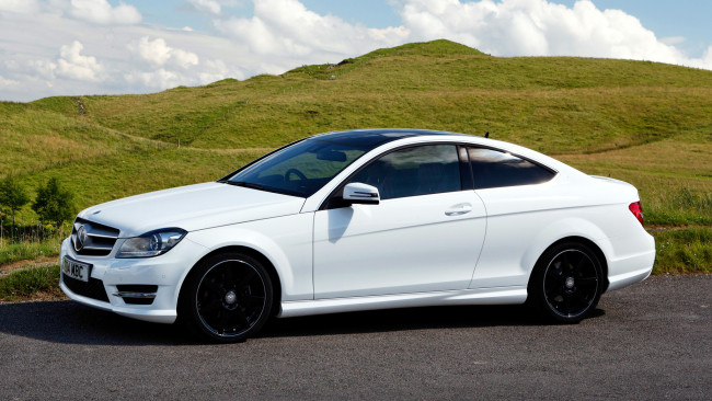 Обои картинки фото mercedes, coupe, автомобили, benz, daimler, ag, германия