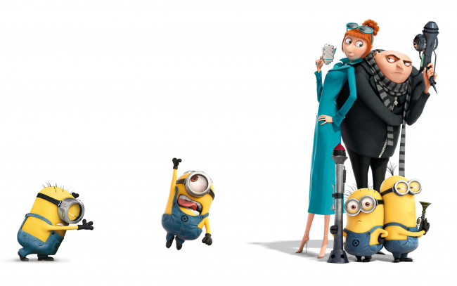 Обои картинки фото despicable, me, мультфильмы, гадкий, Я, 2