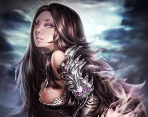 Картинка видео+игры legend+of+the+cryptids магия улыбка взгляд девушка zhang wei yi art