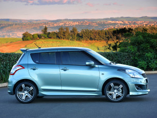 Картинка автомобили suzuki голубой edition special swift