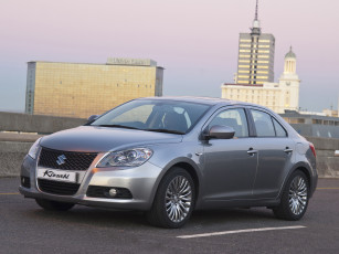 Картинка автомобили suzuki серый za-spec kizashi