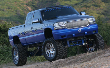 Картинка автомобили custom+pick-up gmc