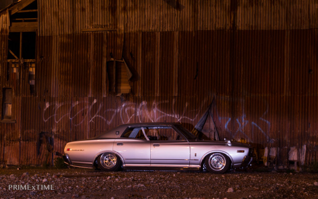 Обои картинки фото автомобили, nissan, datsun, slammed