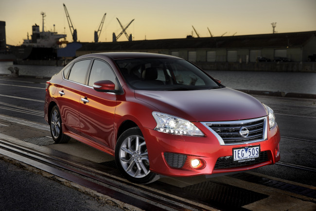 Обои картинки фото автомобили, nissan, datsun, nb17, 2015г, sedan, sss, pulsar