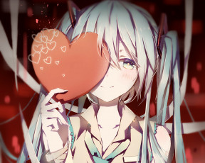 Картинка аниме vocaloid hatsune miku