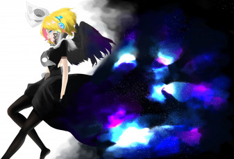 Картинка аниме vocaloid kagamine rin