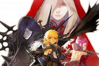 Картинка аниме оружие +техника +технологии девушки парни