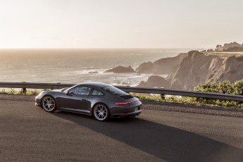Картинка автомобили porsche us-spec coupe 991 carrera 4s 911 2017г